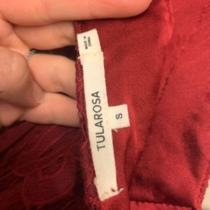 Maroon Tularosa Dress